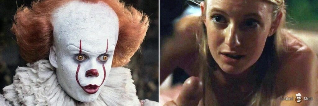 Bill Skarsgård Pennywise blowjob