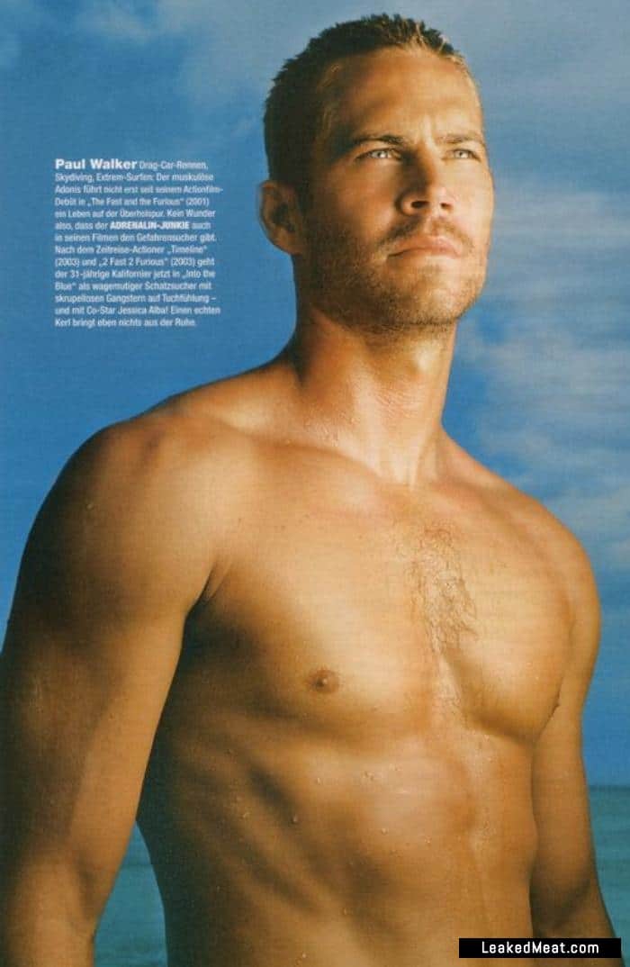 Paul Walker Nude Pics And Sex Scenes Full Collection