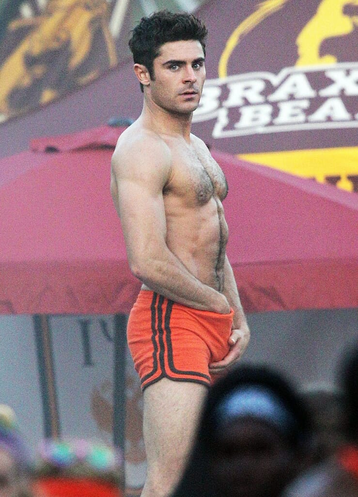 Zac Efron bulge photo